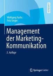 Cover von Management der Marketing-Kommunikation