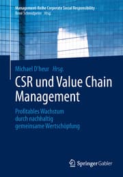 Cover von CSR und Value Chain Management