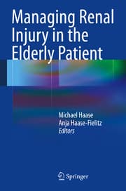 Cover von Managing Renal Injury in the Elderly Patient