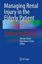 Cover von Managing Renal Injury in the Elderly Patient