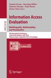 Cover von Information Access Evaluation.Multilinguality, Multimodality, and Visualization
