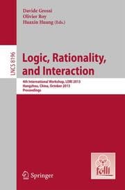 Cover von Logic, Rationality, and Interaction