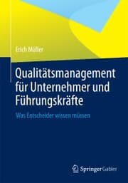Cover von Qualitätsmanagement für Unternehmer und Führungskräfte