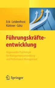 Cover von Führungskräfteentwicklung