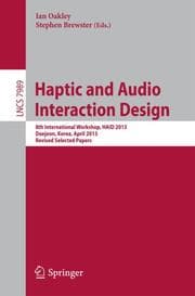 Cover von Haptic and Audio Interaction Design