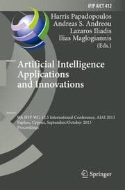 Cover von Artificial Intelligence Applications and Innovations
