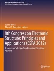 Cover von 8th Congress on Electronic Structure: Principles and Applications (ESPA 2012)