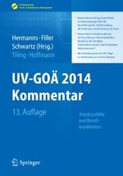 Cover von UV-GOÄ 2014 Kommentar