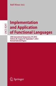 Cover von Implementation and Application of Functional Languages