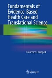 Cover von Fundamentals of Evidence-Based Health Care and Translational Science