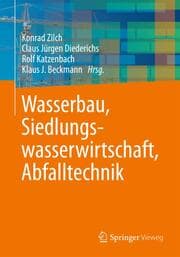 Cover von Wasserbau, Siedlungswasserwirtschaft, Abfalltechnik