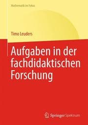 Cover von Aufgaben in der fachdidaktischen Forschung