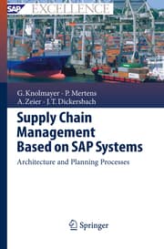 Cover von Supply Chain Management Based on SAP Systems