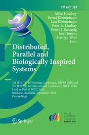 Cover von Distributed, Parallel and Biologically Inspired Systems