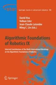 Cover von Algorithmic Foundations of Robotics IX