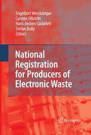 Cover von National Registration for Producers of Electronic Waste