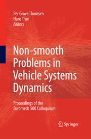 Cover von Non-smooth Problems in Vehicle Systems Dynamics