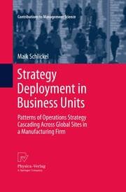 Cover von Strategy Deployment in Business Units