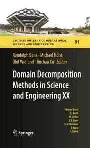 Cover von Domain Decomposition Methods in Science and Engineering XX