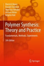 Cover von Polymer Synthesis: Theory and Practice