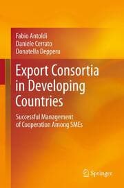 Cover von Export Consortia in Developing Countries