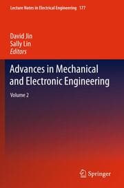 Cover von Advances in Mechanical and Electronic Engineering