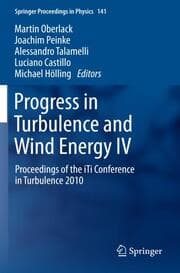 Cover von Progress in Turbulence and Wind Energy IV