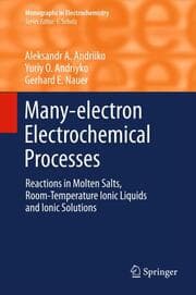 Cover von Many-electron Electrochemical Processes