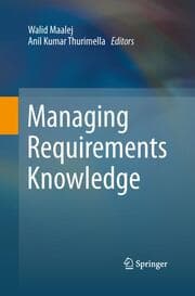 Cover von Managing Requirements Knowledge