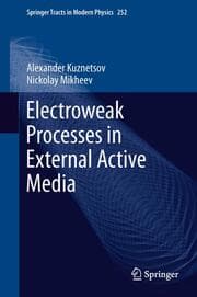 Cover von Electroweak Processes in External Active Media