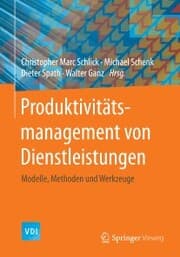 Cover von Produktivitätsmanagement von Dienstleistungen