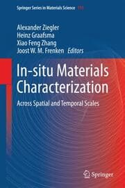 Cover von In-Situ Materials Characterization
