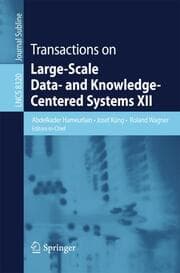 Cover von Transactions on Large-Scale Data- and Knowledge-Centered Systems XII