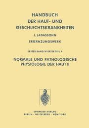 Cover von Normale und Pathologische Physiologie der Haut II