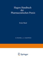 Cover von Hagers Handbuch der Pharmaceutischen Praxis