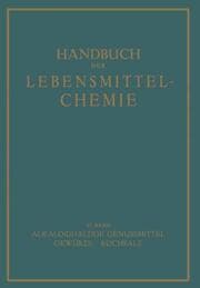Cover von Alkaloidhaltige Genussmittel Gewürze/Kochsalz