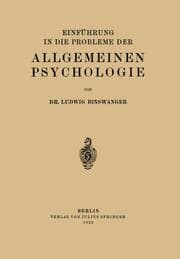 Cover von Einführung in die Probleme der Allgemeinen Psychologie