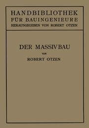 Cover von Der Massivbau