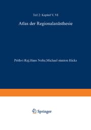 Cover von Atlas der Regionalanästhesie