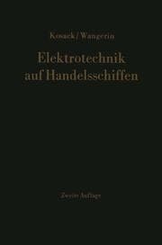 Cover von Elektrotechnik auf Handelsschiffen