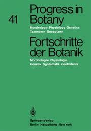 Cover von Progress in Botany / Fortschritte der Botanik