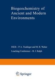 Cover von Biogeochemistry of Ancient and Modern Environments