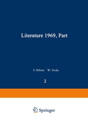 Cover von Literature 1969, Part 2