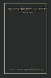 Cover von Ergebnisse der Biologie 2