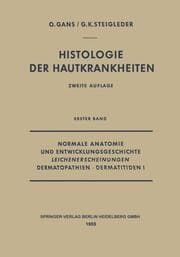 Cover von Normale Anatomie und Entwicklungsgeschichte, Leichenerscheinungen, Dermatopathien/Dermatitiden I
