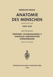 Cover von Periphere Leitungsbahnen II Centrales Nervensystem Sinnesorgane