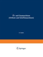 Cover von Öl- und Gasmaschinen (Ortfeste und Schiffsmaschinen)