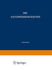 Cover von Die Naturwissenschaften
