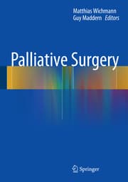 Cover von Palliative Surgery