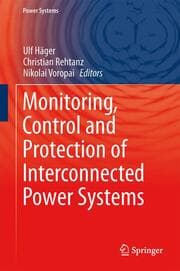 Cover von Monitoring, Control and Protection of Interconnected Power Systems